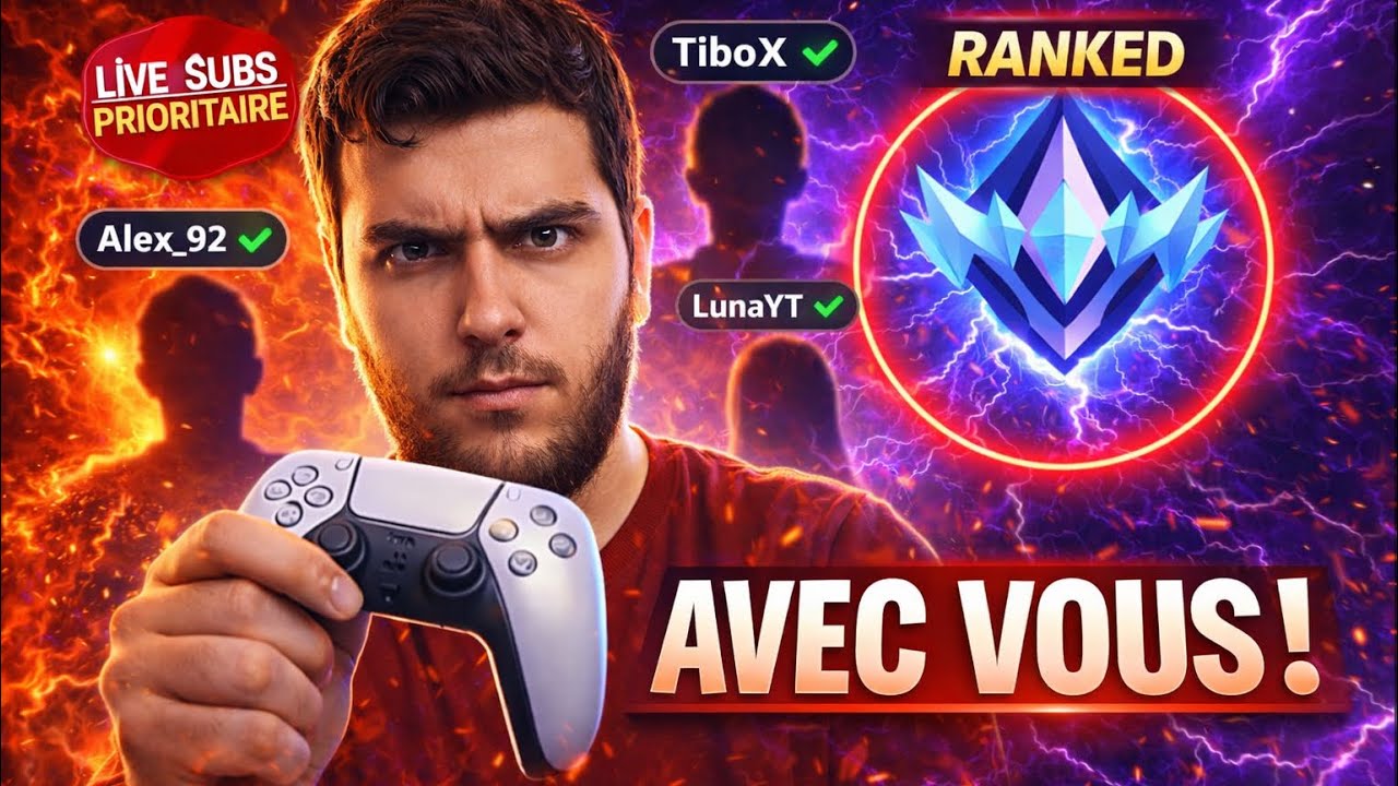 🔴 LIVE Fortnite FR 🔥 NON CLASSÉ ➜ UNREAL 😱 | RANKED ZB GRIND + JE JOUE AVEC VOUS 🏆 | CODE MEDO92