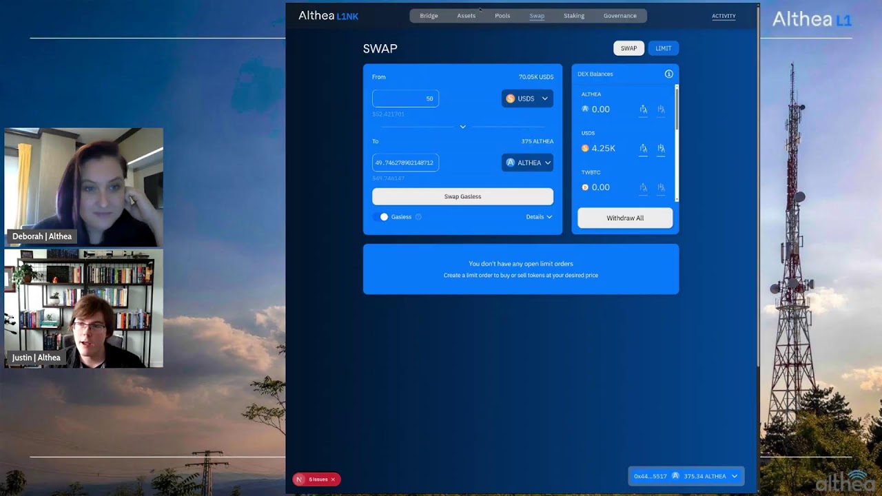 iFi DEX Live Walkthrough: Swapping, Staking, and Buying with $USDS