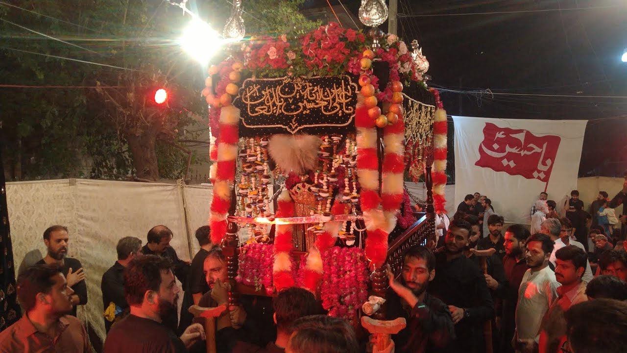 1 Safar Taboot Imam Sajjad A.s Rehmanpura lahore 2022