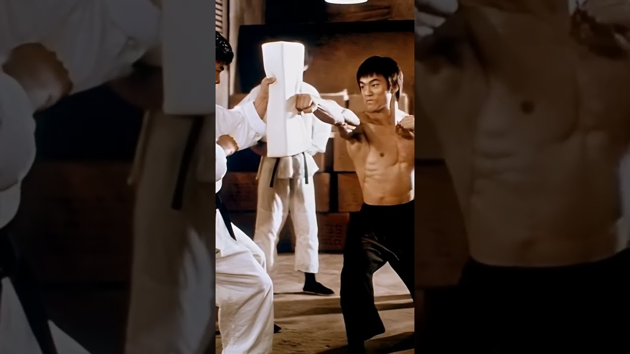 Bruce Lee Fight scene ⚔️ #brucelee #shorts #trending #viral