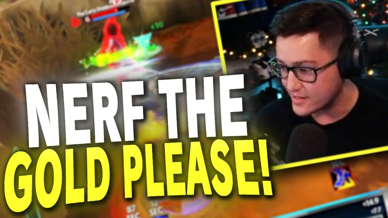 THEY SHOULD NERF THE GOLD EARNED IN THE NEW SMITE ADVENTURE!