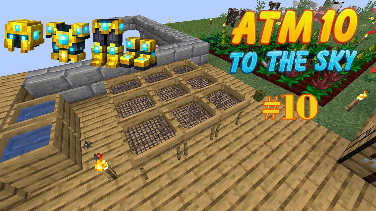 Allthemodium Rüstung & Netherithe Siebe!! - Minecraft All the Mods 10 to the Sky