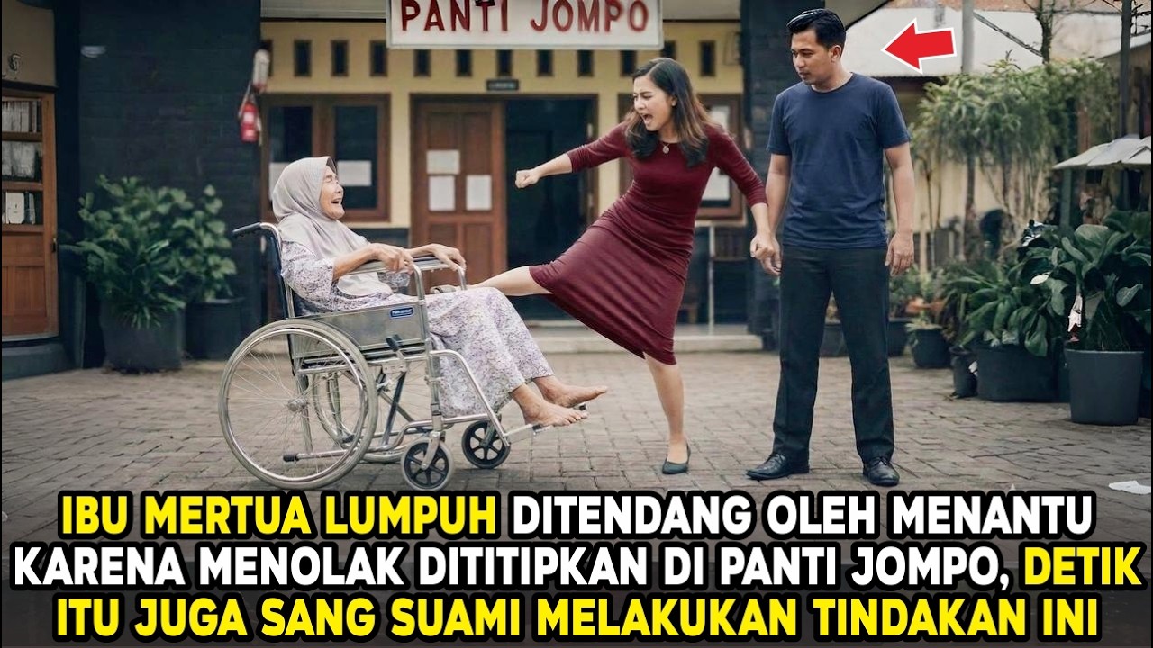 GEMPAR❗ IBU MERTUA DITENDANG OLEH MENANTU KARENA MENOLAK DITITIPKAN DI PANTI JOMPO, BALASANNYA NGERI