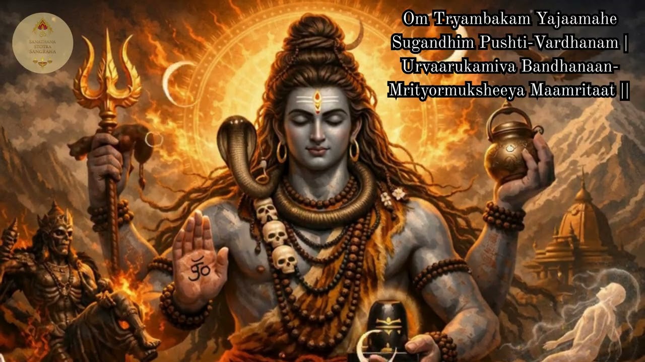 | Maha Mrityunjaya Mantra| Powerful Healing Shiva Mantra | 