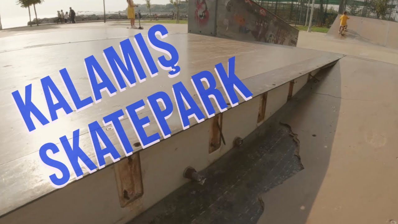 EN B.KTAN SKATEPARK! (Kalamış Skatepark) #skateparkinasahipcik
