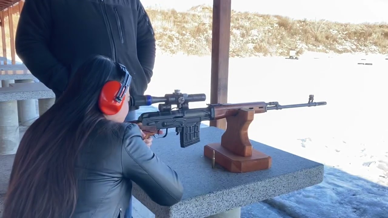 Dragunov Sniper Rifle with PSO-1 scope, 7.62&times;54mmR