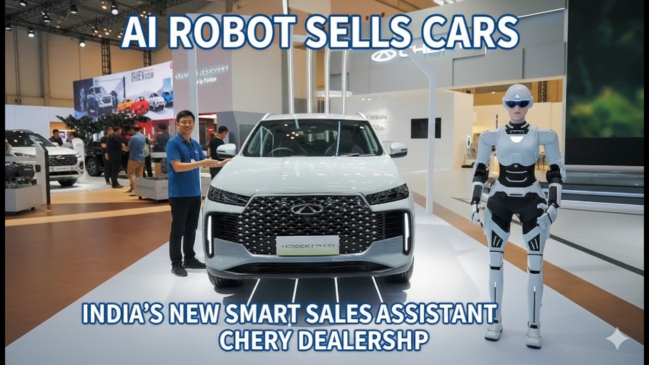 Meet Moja: Chery's Bionic Robot Redefining Car Manufacturing#chery