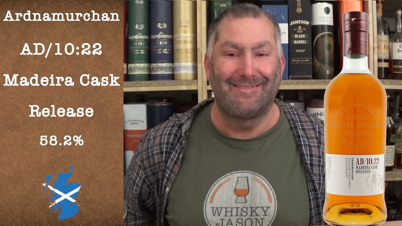 Ardnamurchan AD/10:22 Madeira Cask Release with 58.2% Single Malt Scotch Review from WhiskyJason