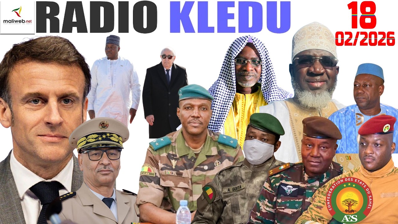 La Revue de Presse de la RADIO KLEDU du 18 Février 2026