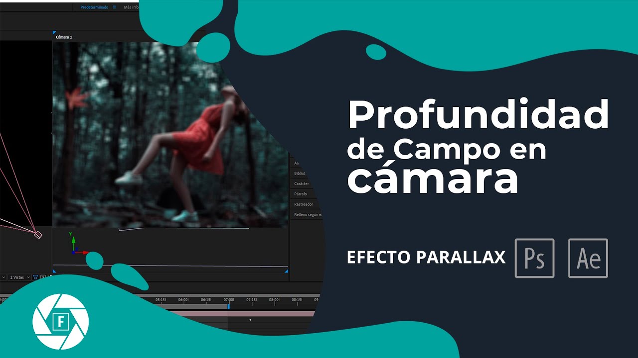 Aplicar desenfoque y enfoque con cámara en After Effects (Profundidad de campo)