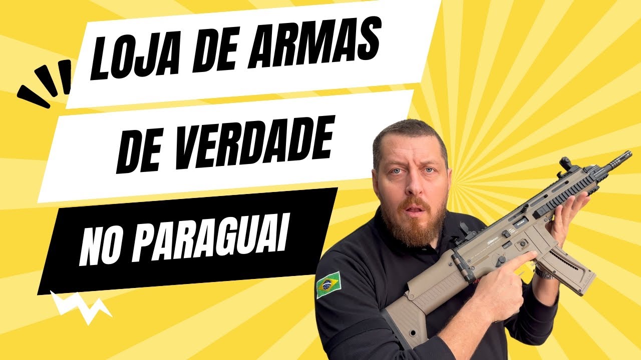 Loja de armas no Paraguai