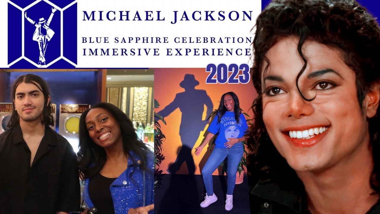 MICHAEL JACKSON BLUE SAPPHIRE CELEBRATION - I spent MJ’s birthday 2023 in LAS VEGAS at the Immersive