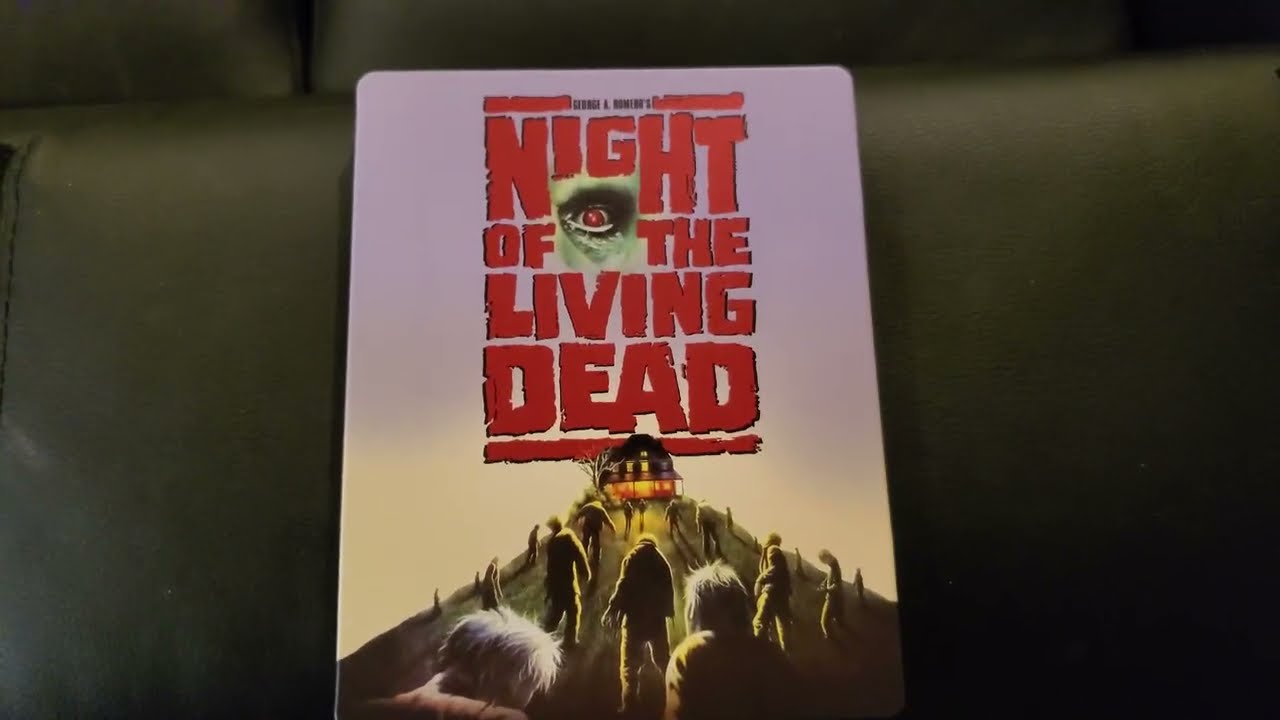 Night of the Living Dead 1990 4K Steelbook.
