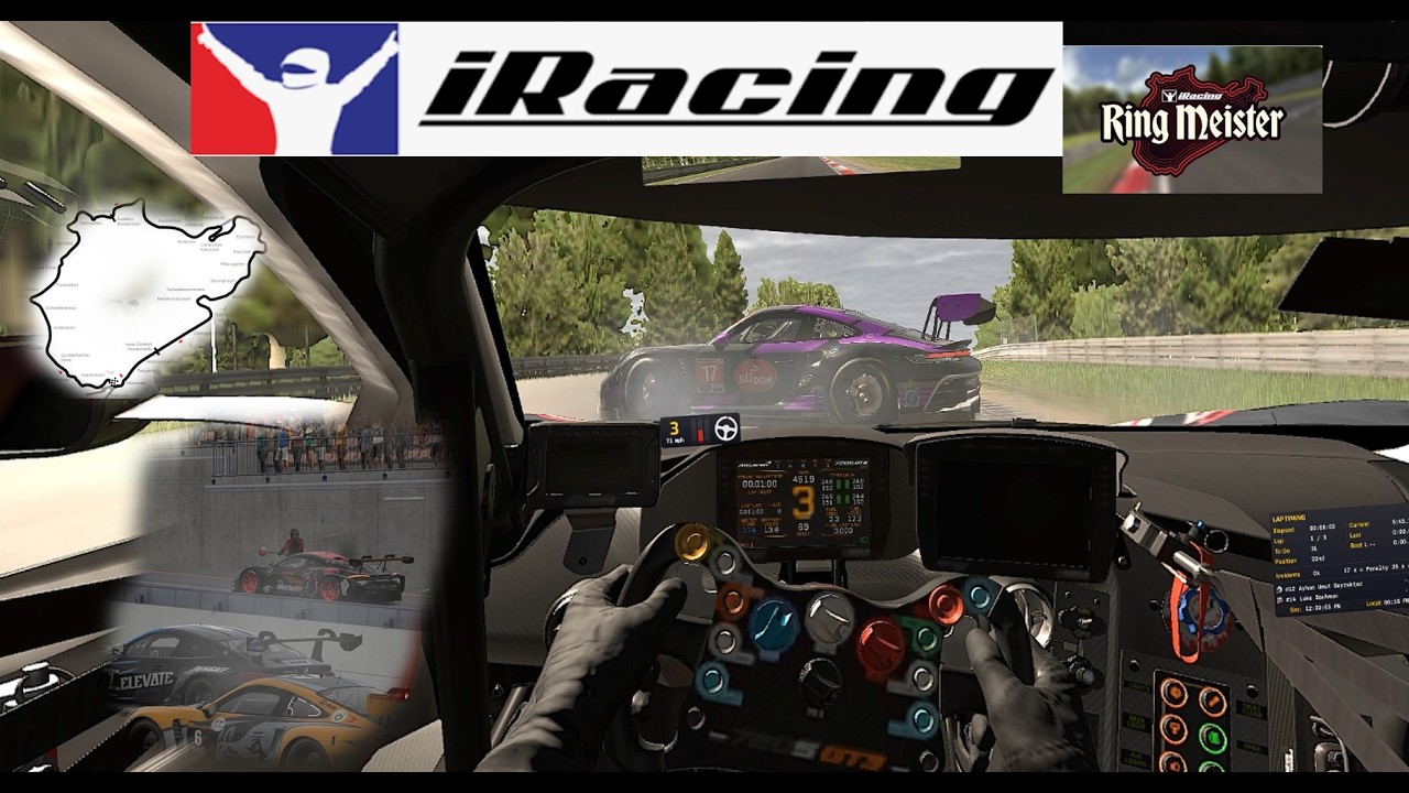 Iracing - Ringmeister Gt3 McLaren 720 at Nurburgring