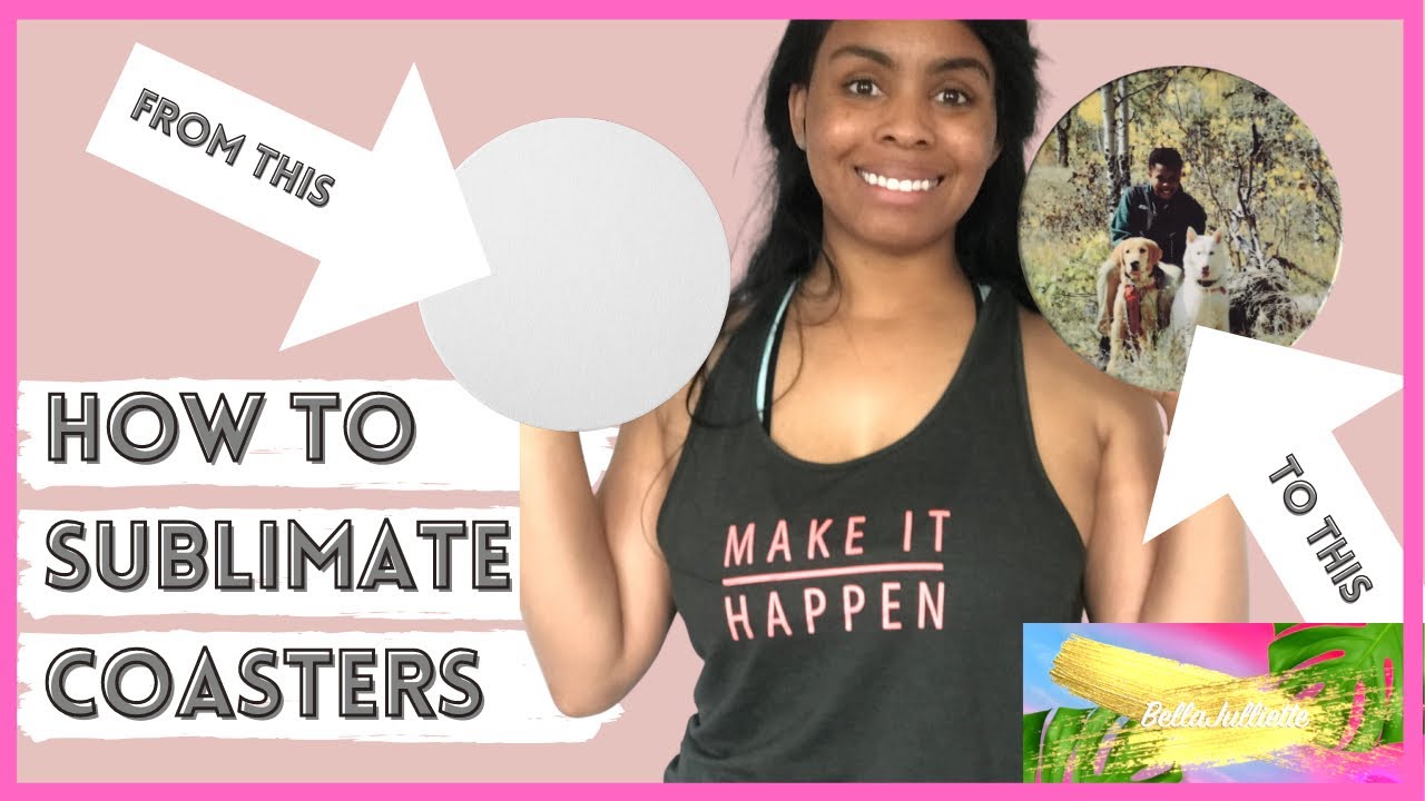 How to Sublimate on Cricut Coasters | with Star Craft Heat Press Machine | Ep.76
