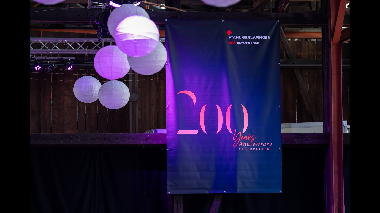 Stahl Gerlafingen 200&deg; years anniversary celebration
