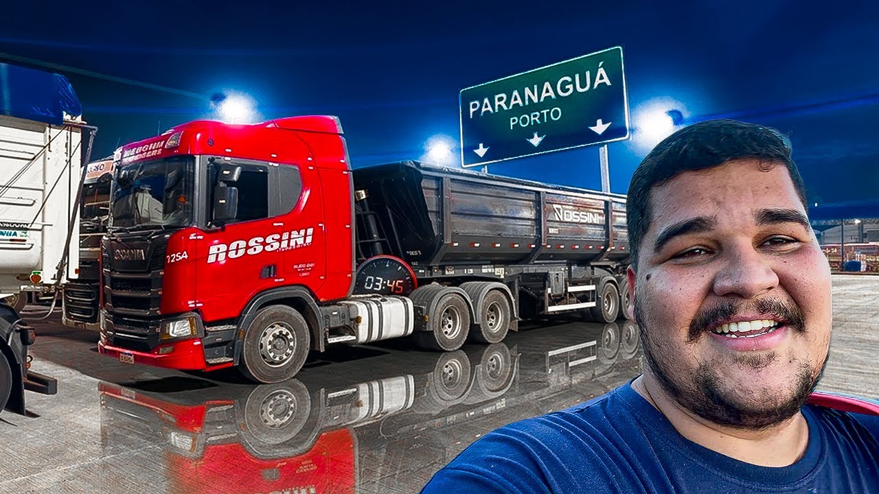 Depois de perder o Horário Finalmente Consegui Chegar no Porto para DESCARREGAR!😳🥹