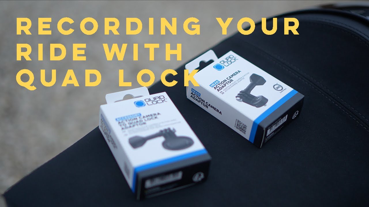 Использование экшн-камеры с Quad Lock | Новое крепление и адаптеры | POV-съемка