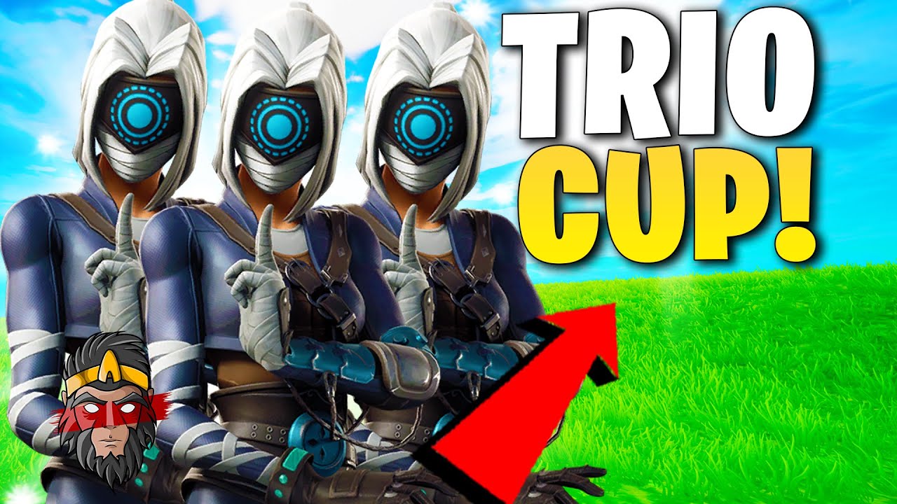 TRYHARD TRIO CUP VE FORTNITE!!