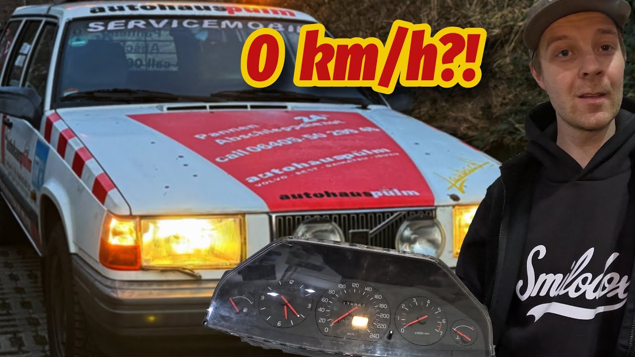 Volvo 745: Tacho repariert? Klappt die Probefahrt... dann TÜV?