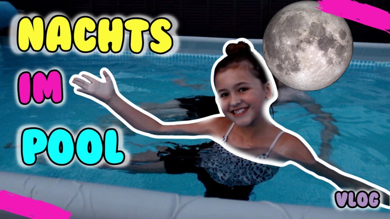 NACHTS IM POOL 🤩 SOMMER FERIEN ROUTINE ☀️ein FERIENTAG mit Ava 😍 Alles Ava
