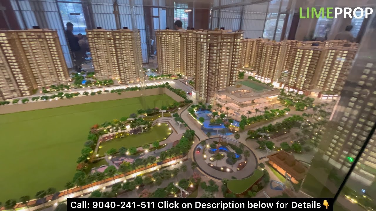 Обзор жилого комплекса Sattva City, модели 3 BHK и 4 BHK - 9040-241-511, расположенный в поселке ...