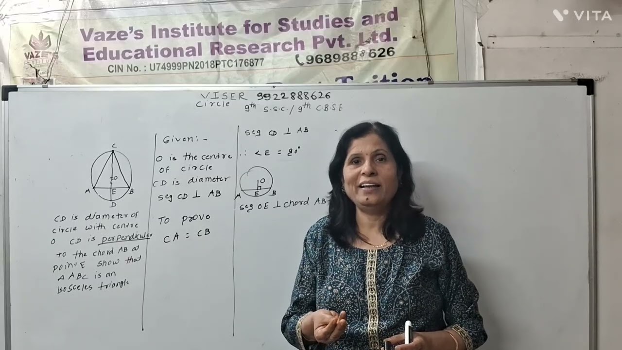 CIRCLE/9thCBSE/9thSSC/PROVE  THAT  QUESTIONS 