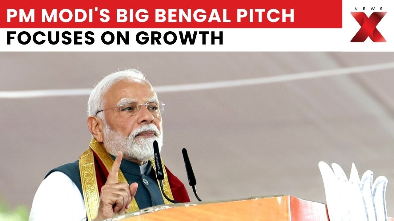 PM Modi Says Double-Engine Government Will Transform Bengal's Future | NewsX
