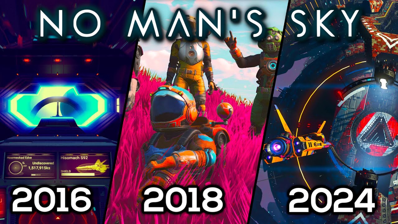 Как изменилась игра NO MAN'S SKY с момента её выхода [2016–2024]