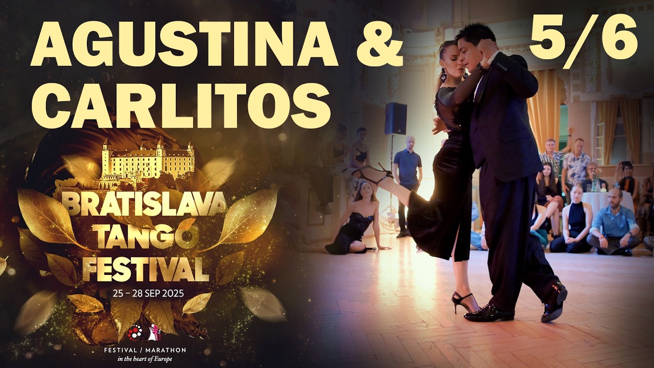 Carlitos Espinoza & Agustina Piaggio 5/6 @ Bratislava Tango Festival 2025 - Milonga, Jorge Cardozo