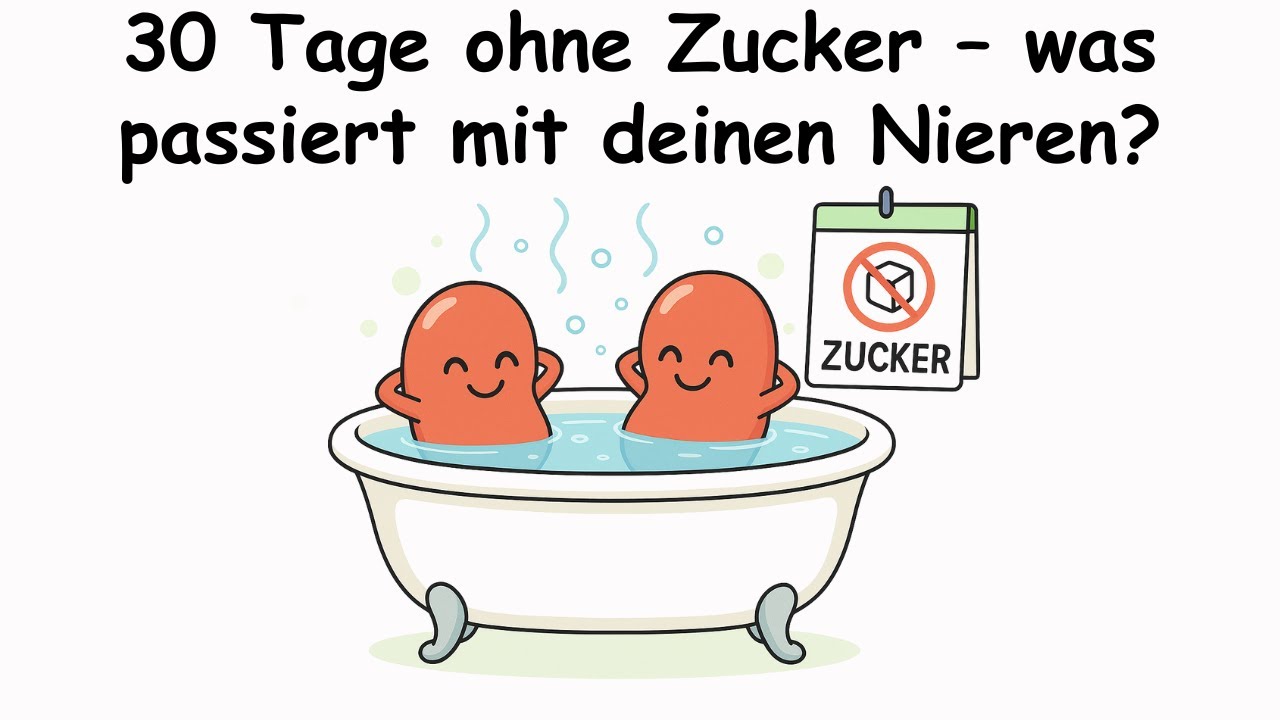 Was passiert mit deinen Nieren, wenn du 30 Tage lang auf Zucker verzichtest?