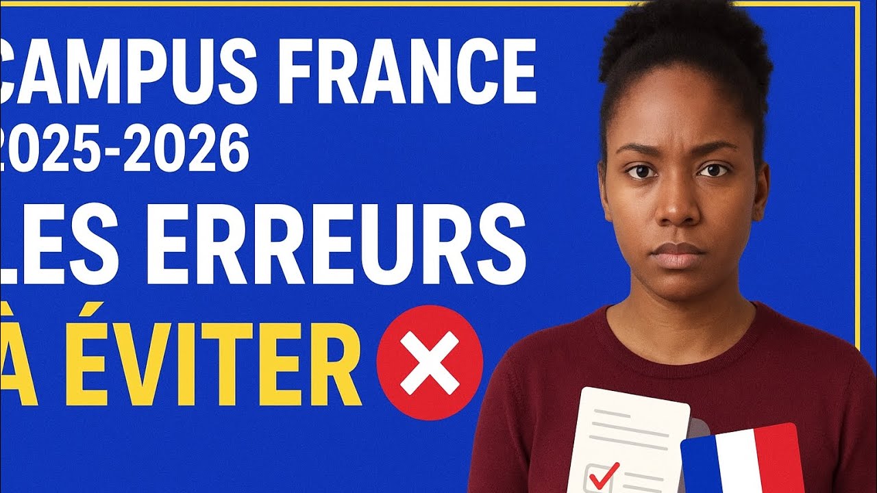 Campus France 2025-2026 : Les erreurs à éviter absolument (Étudiant étranger)