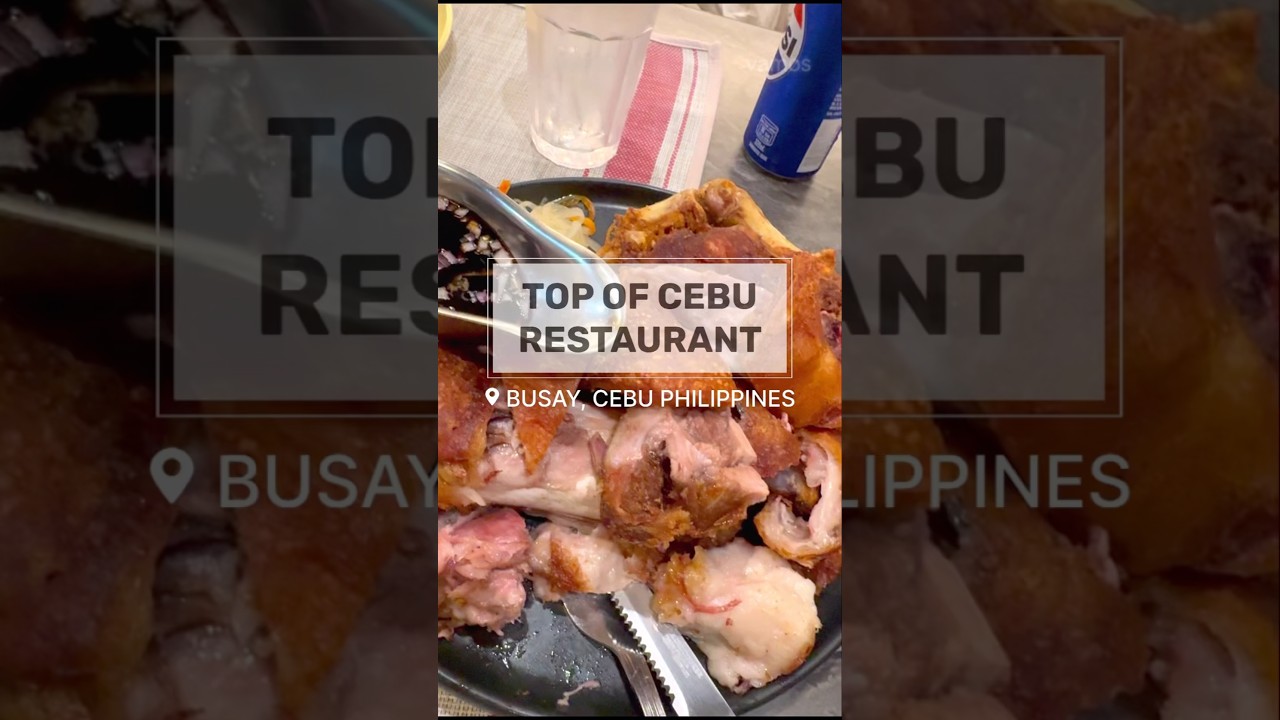 TOP OF CEBU RESTAURANT + Menu / Pricelist @topofcebu