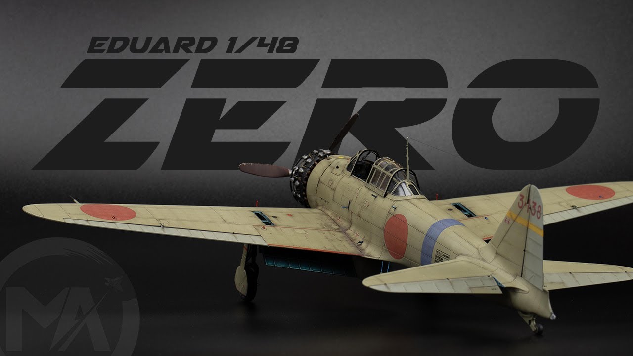 | ПОЛНАЯ СБОРКА | Eduard 1/48 A6M2 Zero Type 11 IJNAF - Модель самолёта
