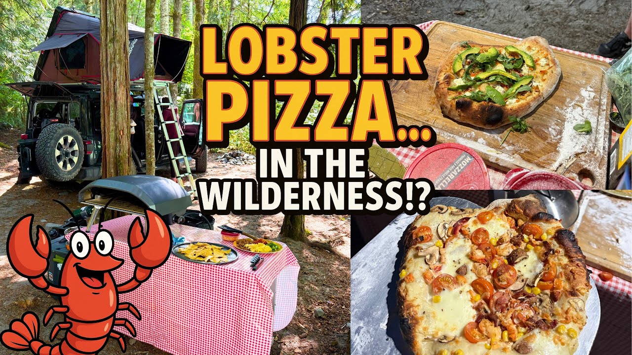 Nobody's Ever Tried This At Camp Before...(Lobster Pizza Edition)