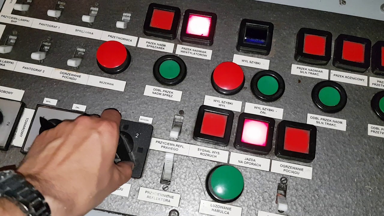 Lokomotywa EU07 - ciekawa usterka układu równoległego