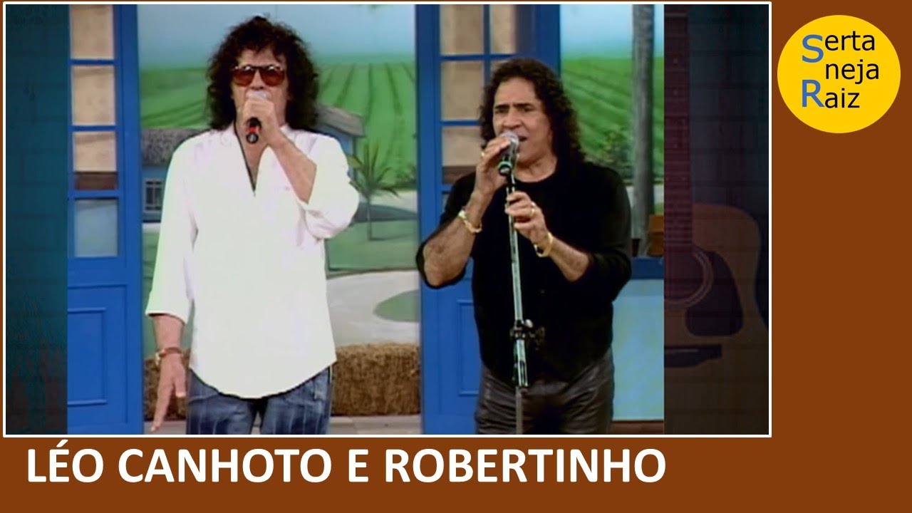 TRIBUTO A LÉO CANHOTO (LÉO CANHOTO E ROBERTINHO) TVE SÃO CARLOS (JOSÉ ANGELO) SERTANEJA RAIZ