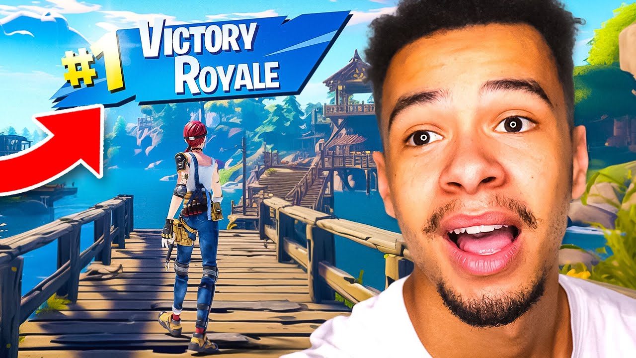 MON PREMIER TOP 1 DU NOUVEAU CHAPITRE 5 DE FORTNITE ! (Les armes sont cheatés)
