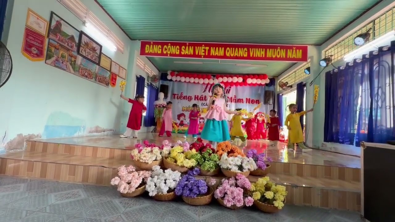 ĐƠN CA: BÉ ĐÓN TẾT SANG - LỚP CHỒI 2