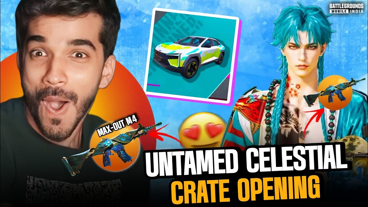 Snax MAXED-OUT New M416 *UNTAMED CELESTIAL CRATE OPENING*😍