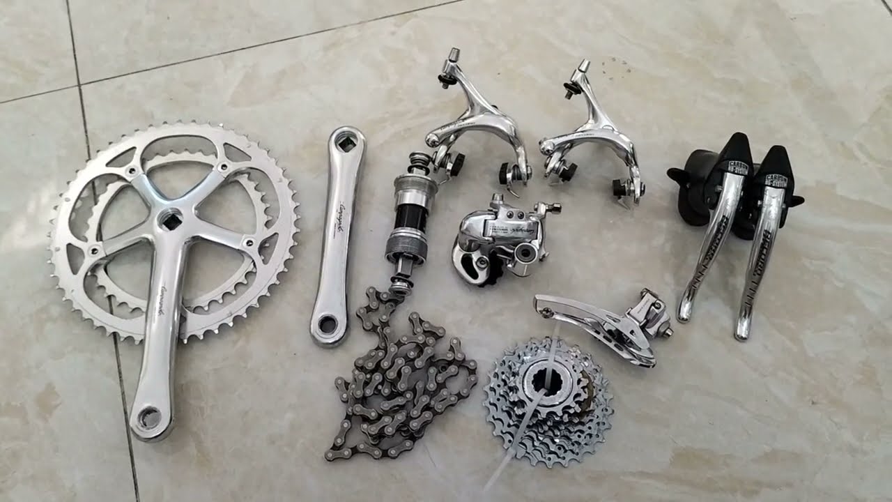 campagnolo record 9s titanium made in Italy  kính mời ace lh 0966597128(Zalo)