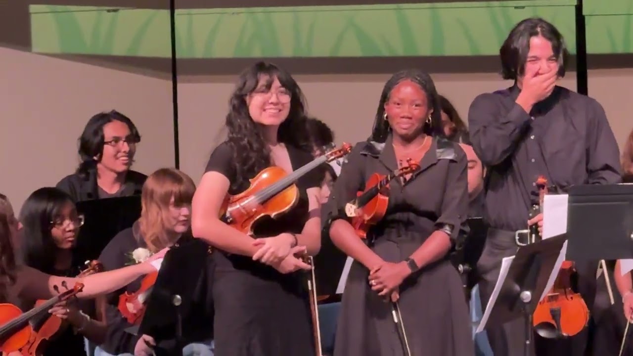 BHS Orchestra Spring 2025 #jazziestviolin #solo