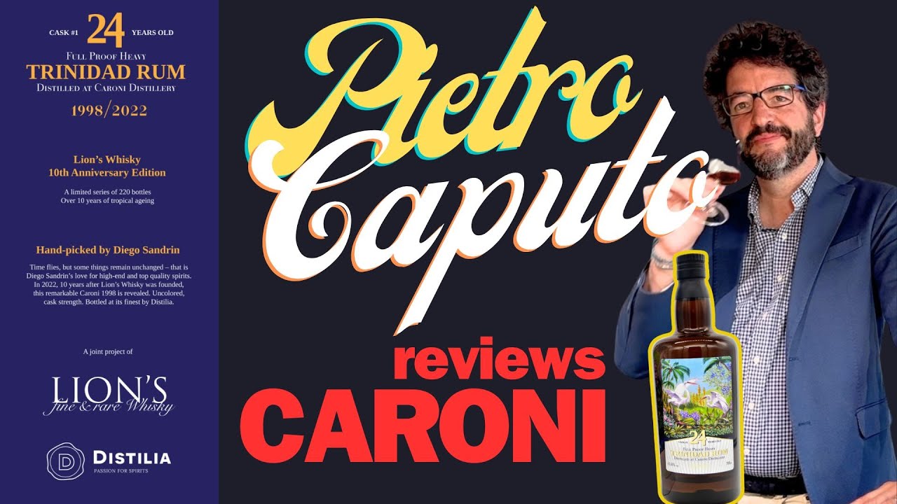 Caroni Lion's Whisky and Distilia - a review by Pietro Caputo
