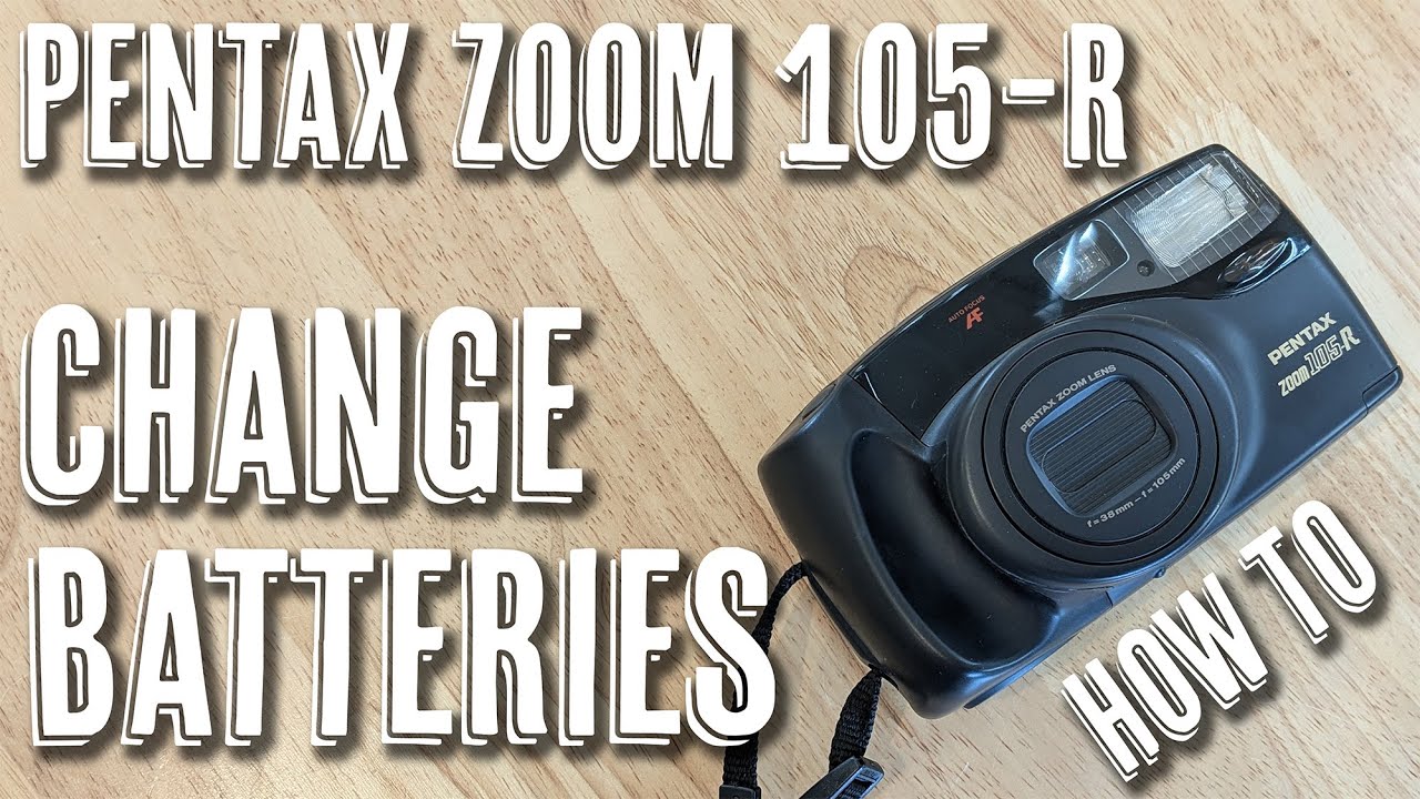 Pentax Zoom 105-R - How to Change Batteries