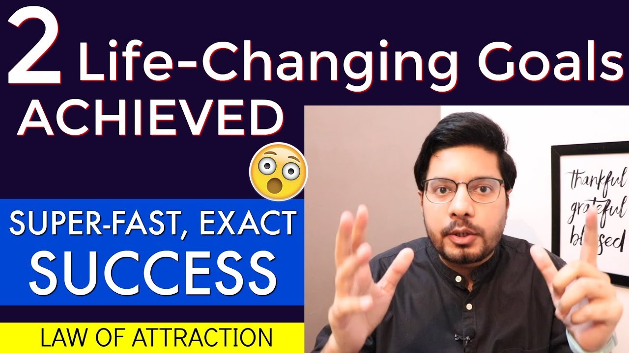 MANIFESTATION #173: 🔥 TWO Most Important Life Goals Achieved FAST | Law of Attraction Works