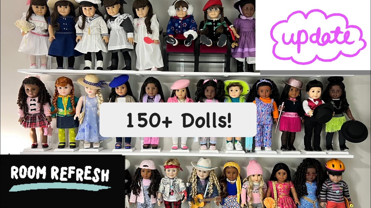 American Girl Doll Room Tour — 150+ Dolls!