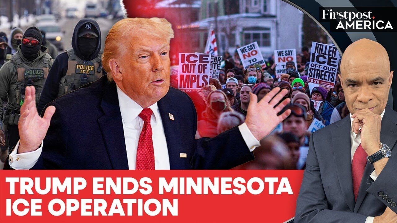 Minnesota: Trump Admin Ends Aggressive ICE Immigration Crackdown | Firstpost America | N18G&nbsp;&nbsp;