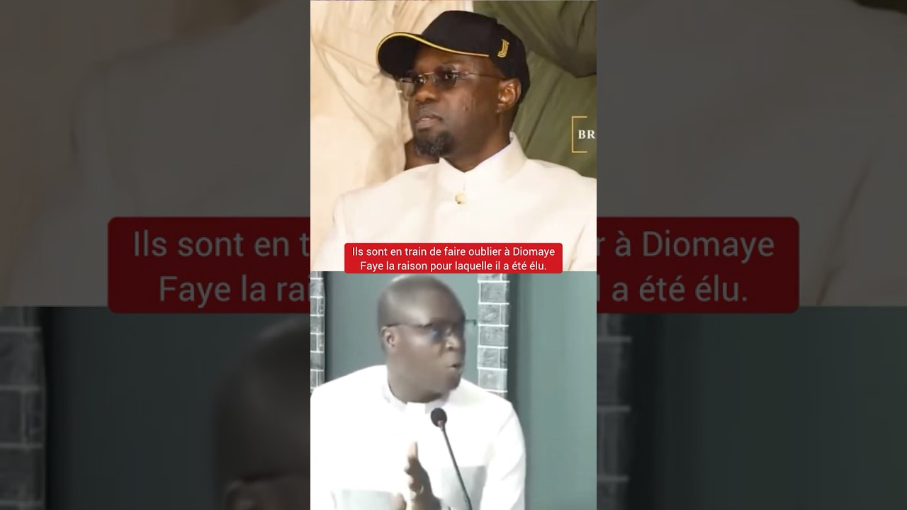 Ousmane Sonko ak Diomaye Faye les r&eacute;v&eacute;lations de Moustapha Diop #shorts #ousmanesonko #sonko #diomay