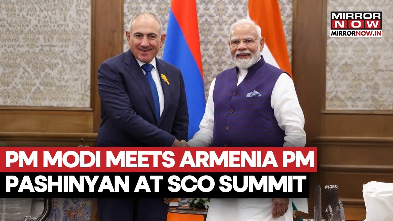 SCO Summit 2026 Moment: PM Modi Meets Armenia PM Pashinyan In Key Diplomatic Push