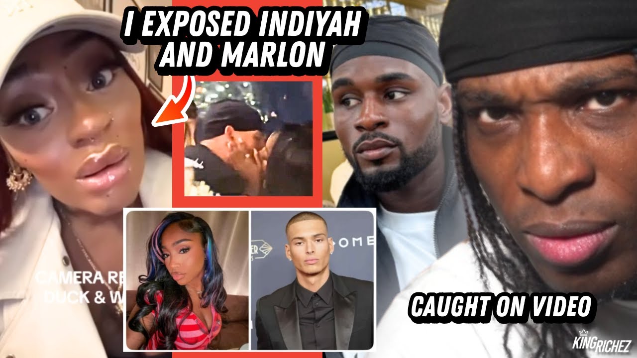 Woman Who Filmed Indiyah Kissing Marlon Speaks Out